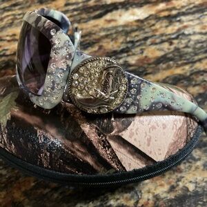 Montana West Bling Camo Sunglasses New